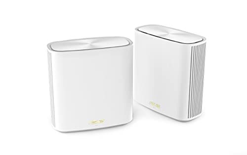 ASUS ZenWiFi XD6 Whole Home Mesh WiFi 6 System (2 Pack Blanco):...