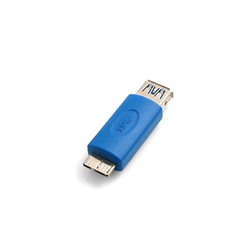 SYSTEM-S USB 3.0 Micro B Macho a USB 3.0 Tipo A Entrada OTG On The Go...