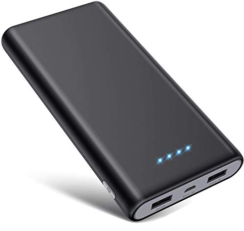 SWEYE Batería Externa 26800mAH Carga Rápida de Power Bank 2 USB...