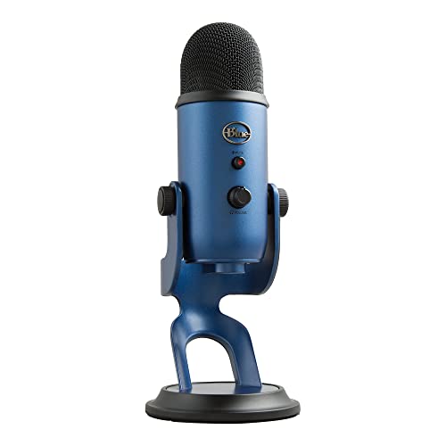 Blue Yeti Micrófono USB para Grabación, Streaming, Gaming,...