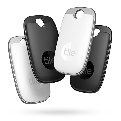Tile Pro (2022) buscador de objetos Bluetooth, Pack de 4, Radio...