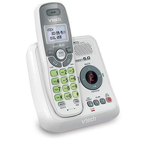 VTech CS6124 DECT 6.0 Cordless Phone with Answering System and Caller...