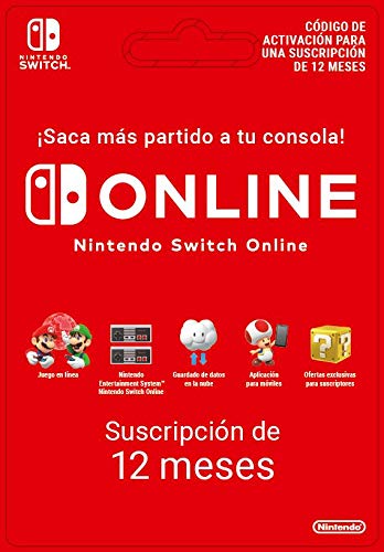 Nintendo Switch Online - 12 Meses | Nintendo Switch - Código de...