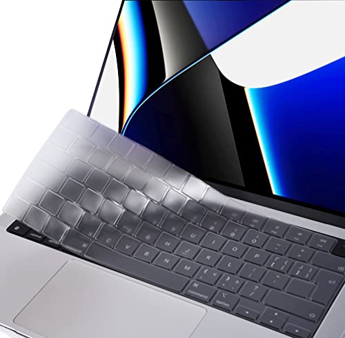 EooCoo Cubierta del Teclado Compatible para 2021 Nuevo M1 Macbook Pro...