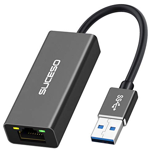 SUCESO Adaptador de Red USB 3.0 a RJ45 Gigabit Ethernet,Adaptador de...