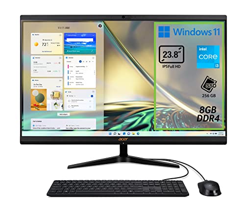 Acer Aspire C24-1700 Ordenador Fijo Todo en uno, PC Desktop,...