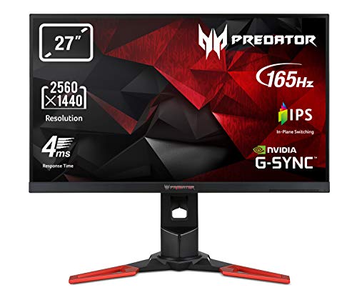 Acer Predator XB271HU - Monitor Gaming de 27' Wide Quad HD 165 Hz...