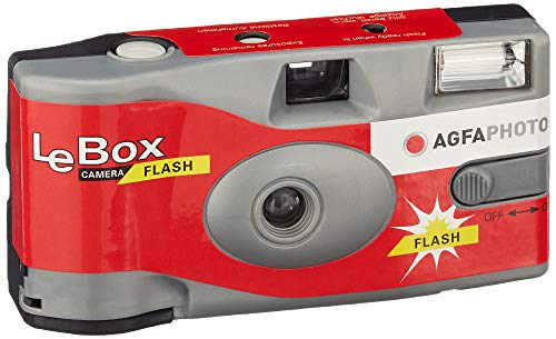 AgfaPhoto LeBox Flash - Cámara de un solo uso