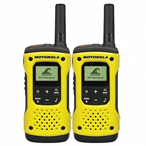 Motorola A9P00811YWCMAG, Walkie Talkie, 2 Unidades, Amarillo/Negro