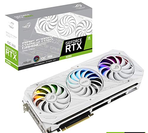 ASUS ROG STRIX NVIDIA GeForce RTX™ 3090 White OC Edition Tarjeta...