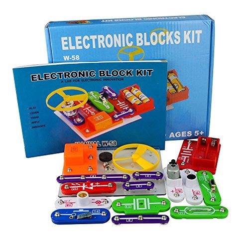 58 Kit de Ciencia DIY para Niños Kits de Experimento Bloques...